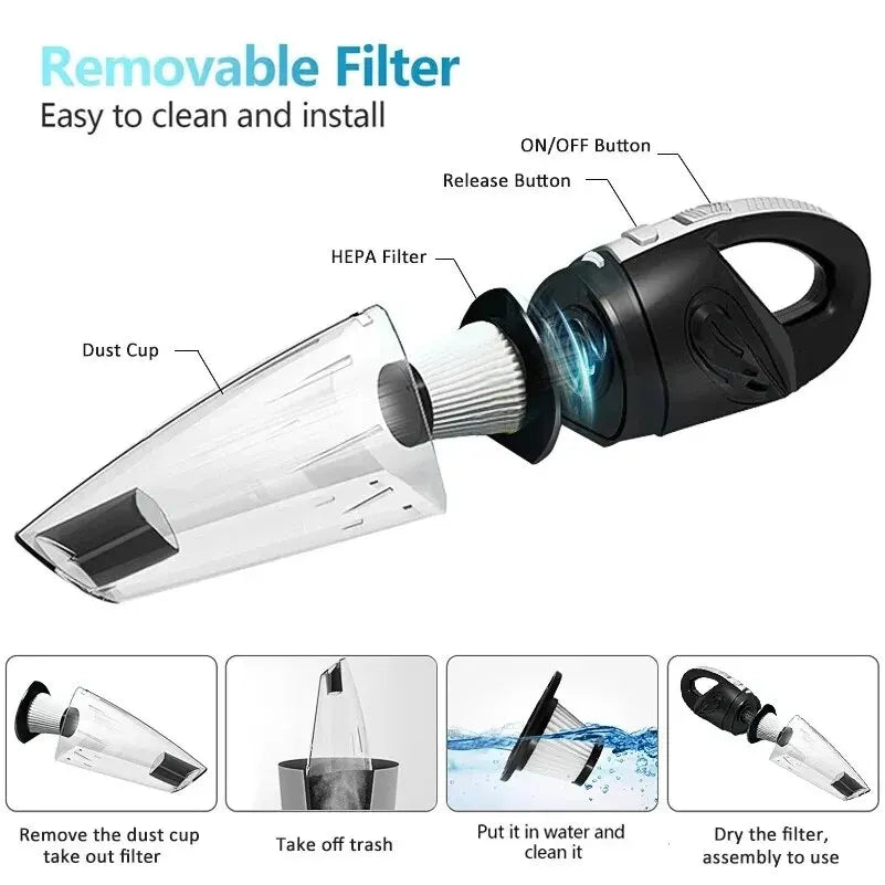 HavenSweep™ Wireless Mini Vacuum Cleaner