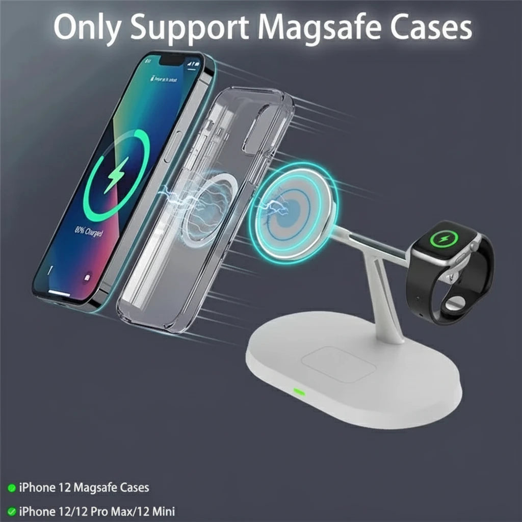 HavenCharge ™ 3-in-1 MagSafe Wireless Charger
