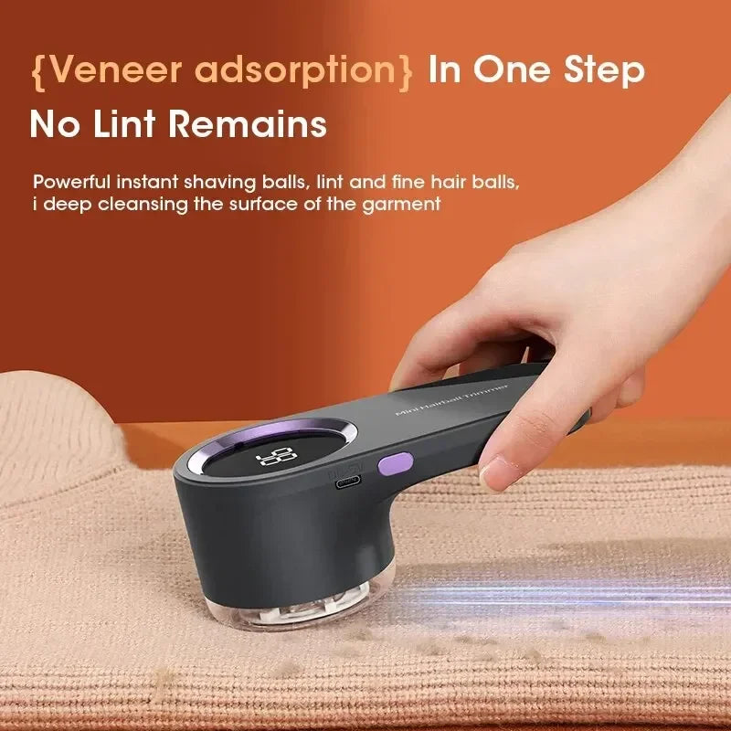 HavenFuzz™ LED Digital Fabric Lint Remover